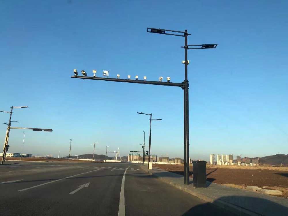 肇庆市黑龙江佳木斯综合路灯杆项目